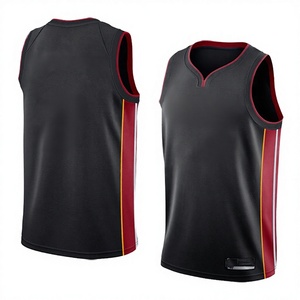 Maillot de basketball respirant personnalisable de haute qualité pour hommes et femmes, coupe athlétique sans manches en maille à séchage rapide pour l'été - Product Image 1