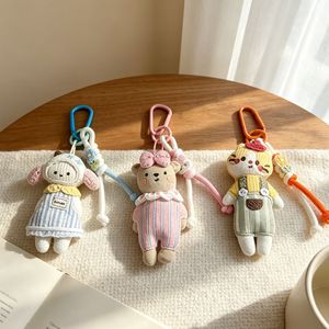 พวงกุญแจตุ๊กตาสัตว์การ์ตูนสไตล์เกาหลี ผ้าเนื้อดี น่ารัก ใช้ตกแต่งกระเป๋า  จี้ห้อยกระเป๋า  แฟชั่น  ใช้ได้หลากหลาย  ของตกแต่งกระเป๋าเป้สะพายหลัง  ขายส่ง ของขวัญ - Product Image 5