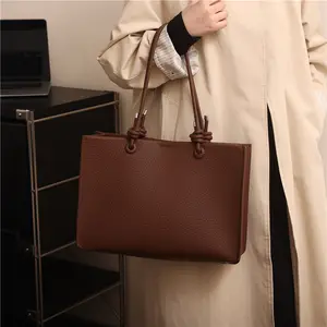 Factory Customized Beautiful Large Capacity Single Shoulder Pu Leather Ladies Handbags With Inner Bag