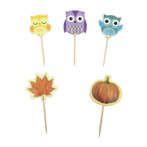 Stuzzicadenti in Legno Usa e Getta con Logo Personalizzato <span class=keywords><strong>per</strong></span> Decorazioni di Matrimoni e Feste - Servizio di Torte, Frutta e Hamburger - Product Image 2