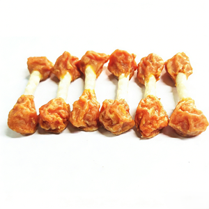 OEM Golosinas para Perros de Hueso de Piel Cruda Envuelto en Pollo – Masticables Dentales Saludables para la Limpieza de Dientes, Snacks Duraderos y Digestibles para Mascotas - Product Image 1