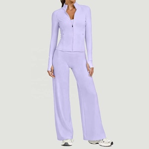 Completo <span class=keywords><strong>Sportivo</strong></span> da Donna Traspirante e Delicato sulla Pelle, Disponibile in Vari Colori per Allenamento <span class=keywords><strong>Sportivo</strong></span> e Yoga, Set 3 Pezzi - Product Image 3