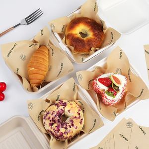 Wholesale Custom Logo <b>Greaseproof</b> Hamburger Wrap Food Grade PE Coated Sandwich Burger <b>Paper</b> Biodegradable for Cookie Packaging - Product Image 1