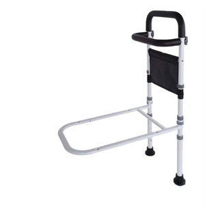 Safety Adjustable Handle Stable Bed Assist Rails For Stand Up Hold Up To 300 Lbs Bed Rails For Elderly Adults - Product Image 2