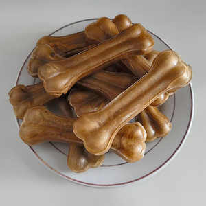 Golosinas para Perros <span class=keywords><strong>de</strong></span> Alta Calidad para Actividades al Aire Libre, Premios para la Limpieza <span class=keywords><strong>de</strong></span> Dientes Saludables, Huesos Prensados <span class=keywords><strong>de</strong></span> Piel <span class=keywords><strong>de</strong></span> Vaca, Bocadillos para Perros - Product Image 4