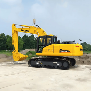 Excavatrice sur chenilles SHANTUI d'origine SE210W de 21 tonnes avec moteur Cummins et commande PLC - Product Image 1