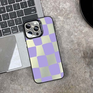 <span class=keywords><strong>Funda</strong></span> de teléfono móvil de TPU PC con llave plateada galvanizada con impresión cuadrada púrpura divertida para <span class=keywords><strong>Iphone</strong></span> Xs Max <span class=keywords><strong>11</strong></span> 12 13 14 15 16 17 Air - Product Image 1