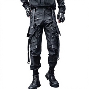 Pantalones Cargo Tácticos para Hombre, Pantalones de Senderismo para Exteriores, Ropa de Trabajo Utilitaria, Corte Holgado con Múltiples Bolsillos - Product Image 1