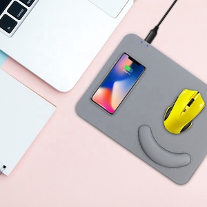 CAFERRIA 10W <span class=keywords><strong>Qi</strong></span> cargador inalámbrico de carga Mouse Pad muñeca resto juego alfombrilla para IPhone X Samsung S8 más Xiaomi - Product Image 2