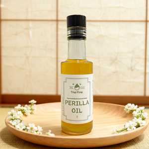 Chính hãng Hàn Quốc lạnh ép dầu tía tô 180ml không biến đổi gen tinh khiết Vàng nướng dầu tự nhiên cho nhà sử dụng Salad & khỏe mạnh công thức nấu ăn - Product Image 1