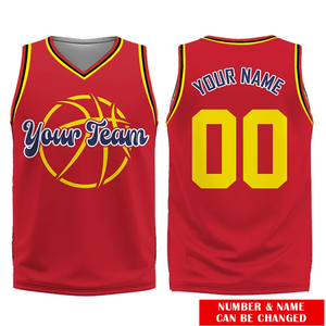 Uniformes d'équipe de basketball personnalisés, vêtements d'équipe personnalisés, cadeaux pour les fans ou les enfants, entraînement sportif et activités événementielles. - Product Image 1