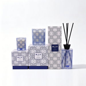 Luxury Minimalist <strong>Refillable</strong> Glass Scent <strong>Diffuser</strong> <strong>Reed</strong> <strong>Diffuser</strong> <strong>for</strong> Modern Home Decor Private Label OEM - Product Image 5
