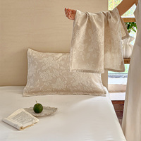 Taies d'oreiller King Size 100% coton biologique, housse d'oreiller en coton biologique pour hôtel et usage domestique