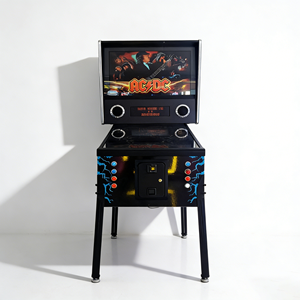 Console de jeu virtuelle AC DC Pinball Machine Premium 4K, 1300 <span class=keywords><strong>jeux</strong></span>, effets sonores haute définition, musique classique, multiples actions - Product Image 3