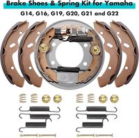 Golf arabası fren tamir kiti G14 için fren Hub davul ayakkabı bahar OEM JU0-G6521-00-00 JN6-F5331-00-01 JN3-F5331-00 içerir