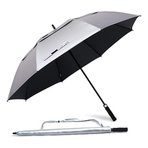 Premium Promotional Customized UV Waterproof Automatic Open Straight Golf <b>Umbrella</b> Custom Logo for Business Gifts Luxury - Product Image 6
