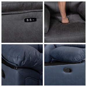 Canapé d'angle modulable sur mesure, design moderne, extensible, en tissu, <span class=keywords><strong>fauteuil</strong></span> inclinable 6060, directement de l'usine - Product Image 5