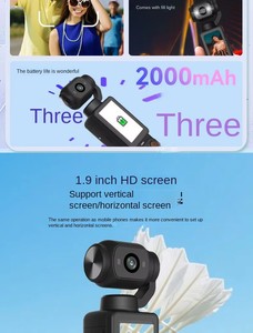 Nuovissima Videocamera Portatile WIFI con Registrazione AF, Rilevamento del Movimento, Ultra Nitida e Anti-Shake per Azione e Sport - Product Image 4