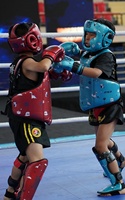 Équipement de protection de haute qualité en PU OEM/ODM FIGHTBRO F202, casque pour enfants MMA pour la lutte, le taekwondo, le karaté, la boxe et l'entraînement