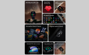 2023 nueva llegada <span class=keywords><strong>Mibro</strong></span> <span class=keywords><strong>T1</strong></span> Smartwatch 1,6 pulgadas Amoled HD Display Sport Smartwatch compatible con 20 modos de entrenamiento con corona Digital - Product Image 5