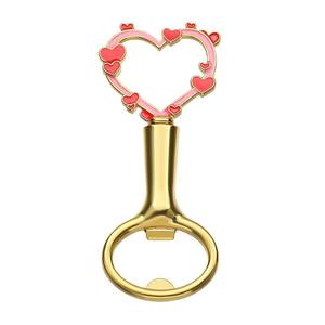 Cadeau promotionnel personnalisé pour la Saint-Valentin : ouvre-bouteille en métal en forme de cœur, ouvre-bouteille de bière personnalisé - Product Image 1