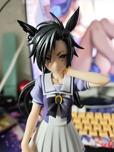 Figura de Anime de PVC y ABS de Katsuragi Ace en Uniforme Escolar de UmaMusume Pretty Derby, con Licencia Oficial, en Empaque Original, Venta al Por Mayor - Product Image 4