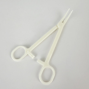 Pinces dentaires XuanYang 14 cm en plastique avec dents pour soins dentaires, instruments chirurgicaux jetables - Product Image 3