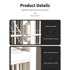 <b>Cat</b> <b>Cage</b> Three-storey <b>Cat</b> <b>Cage</b> Villa Extra Large Free Space Wholesale <b>Cat</b> House Luxury <b>Cat</b> House <b>Cat</b> Climbing Rack <b>Cat</b> Nest - Product Image 3