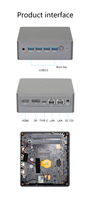 Mini PC de aleación de aluminio, estructura de refrigeración sin ventilador, Gaming de escritorio, procesador N5105, el mejor precio