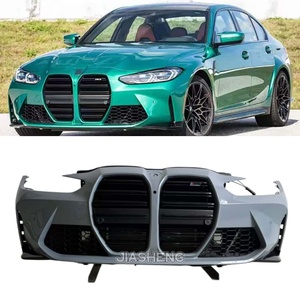 Pour BMW <span class=keywords><strong>M4</strong></span> 2021-2026 : Ensemble avant G82, kit carrosserie M3, radiateur complet, calandre G80, ventilateur de radiateur, condenseur, barre anti-choc OEM - Product Image 1