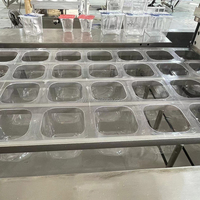 Nouvelle et plus efficace Machine de thermoformage scelleuse de tasses Machine de remplissage automatique Machine de remplissage de tasses en plastique