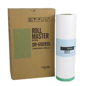 Rolo de papel master para máquina duplo, dr650 compatível com duplo dr 650 a3 dp4030, 43e 43f 43s