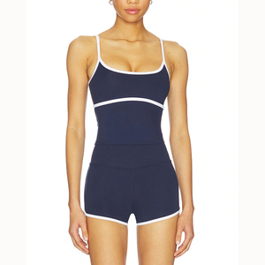 Aoyema - Conjunto Deportivo Ligero para Mujer, Transpirable, de Alta Elasticidad, Traje de Yoga y Mono Deportivo, Conjunto de Una Pieza para Fitness y Entrenamiento - Product Image 2
