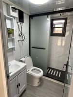 Maison préfabriquée de luxe pliable de 20 pieds, villa modulaire extensible, maison australienne type Granny House de 1 à 3 chambres