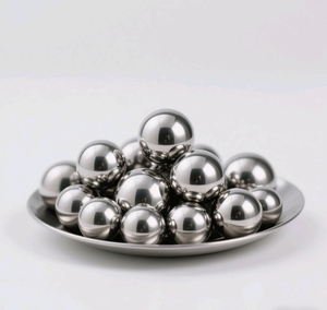 Rodamientos de Bolas de Acero Inoxidable <span class=keywords><strong>AISI</strong></span> <span class=keywords><strong>420</strong></span>, Superficie Pulida, Resistentes al Desgaste y a la Corrosión, <span class=keywords><strong>Dureza</strong></span> <span class=keywords><strong>HRC</strong></span> 58-62 para Producción Industrial - Product Image 1