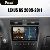 Radio para Auto Penhui para Lexus GS250 GS300 GS350 GS450H 2004-2011, 16+512GB, Crystal 850, Android 14, Reproductor Multimedia DVD con Pantalla