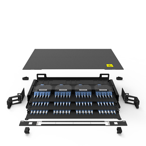 OEM SP sợi Patch Panel mật độ cao 576f MPO pre-chấm dứt nối trực tiếp Fusion tất cả-trong-một - Product Image 5