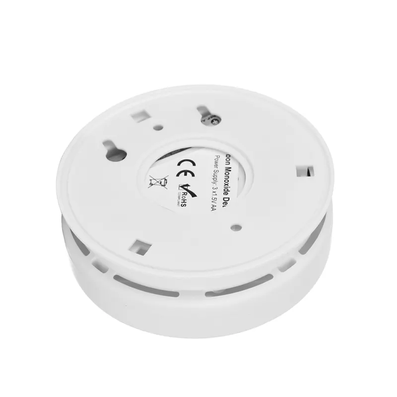 Детектор угарного газа с ЖК-дисплеем, независимый датчик сигнализации со встроенной сиреной 85 дБ, питание от батареи