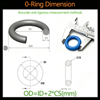 Lead--12 NBR O-Ring ID37.5*2 Überlegene Qualität ROSH/REACH-Zertifiziertes Sortiment für Zylinderdichtungsanwendungen Verschiedene Farben