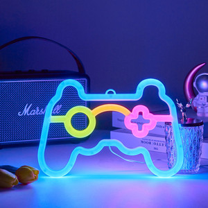 Lámpara LED de neón emisora de luz de doble cara, decoración de dormitorio de habitación de modelado, arreglo romántico, luz nocturna - Product Image 2