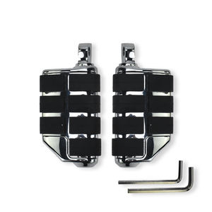 Clavijas de pie de montaje macho Universal para motocicleta 1,25 "32mm reposapiés para Harley Sportster Touring Softail Dyna Suzuki - Product Image 3
