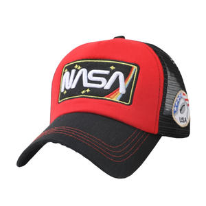 थोक अमेरिकी एयरलाइंस कढ़ाई ट्रूकर हैट्स स्पोर्ट्स ट्रक कपास कैप कस्टम कढ़ाई लोगो मेष टोपी 5 पैनल - Product Image 3