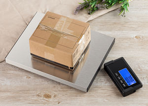 공장 도매 스테인레스 스틸 180kg 방수 플랫폼 바닥 전자 저울 디지털 계량 애완 동물 우편 저울 - Product Image 3
