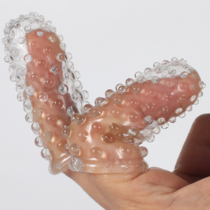 Fundas para Dedos Novedosas y Modernas para Juegos Sexuales y Preliminares en Pareja, Desechables, 2 Piezas/caja - Product Image 5