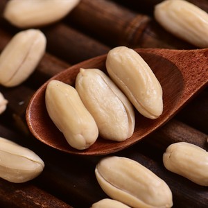Cacahuètes blanchies salées bio, non-OGM, riches en protéines, collation saine - Product Image 2