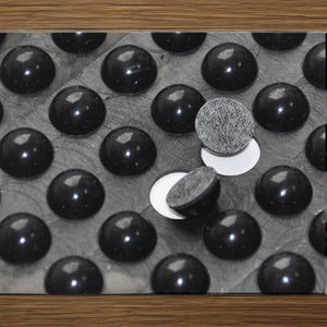 Custom modellato NBR EPDM 3mm piatto in Silicone per Laptop guarnizione per paraurti adesivo antiscivolo in gomma Pad quadrato industriale stampo striscia - Product Image 2