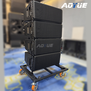 Dual 10 Inch HL-30A Line Array Speaker Active DSP Speakers Powered Dj Sound <b>System</b> Stage Audio Sound Equipment PA Speaker - Product Image 1