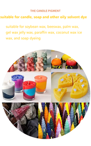 30 colors 5ml each Candle <b>Dye</b> Easy to use High enriched for soy wax & soap Liquid Candle pigment for Candle Making - Product Image 3