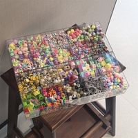En gros, Fleurs de chaussures DIY style coréen, Décorations mignonnes pour lacets DIY, Perles à grand trou, Breloques unisexe pour lacets, Boucles de chaussures
