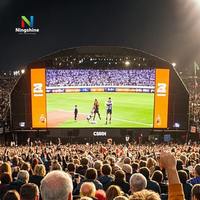 Écran LED publicitaire multi-panneaux 2x2 3x3 P3 P2, panneau mural vidéo LED extérieur 4K